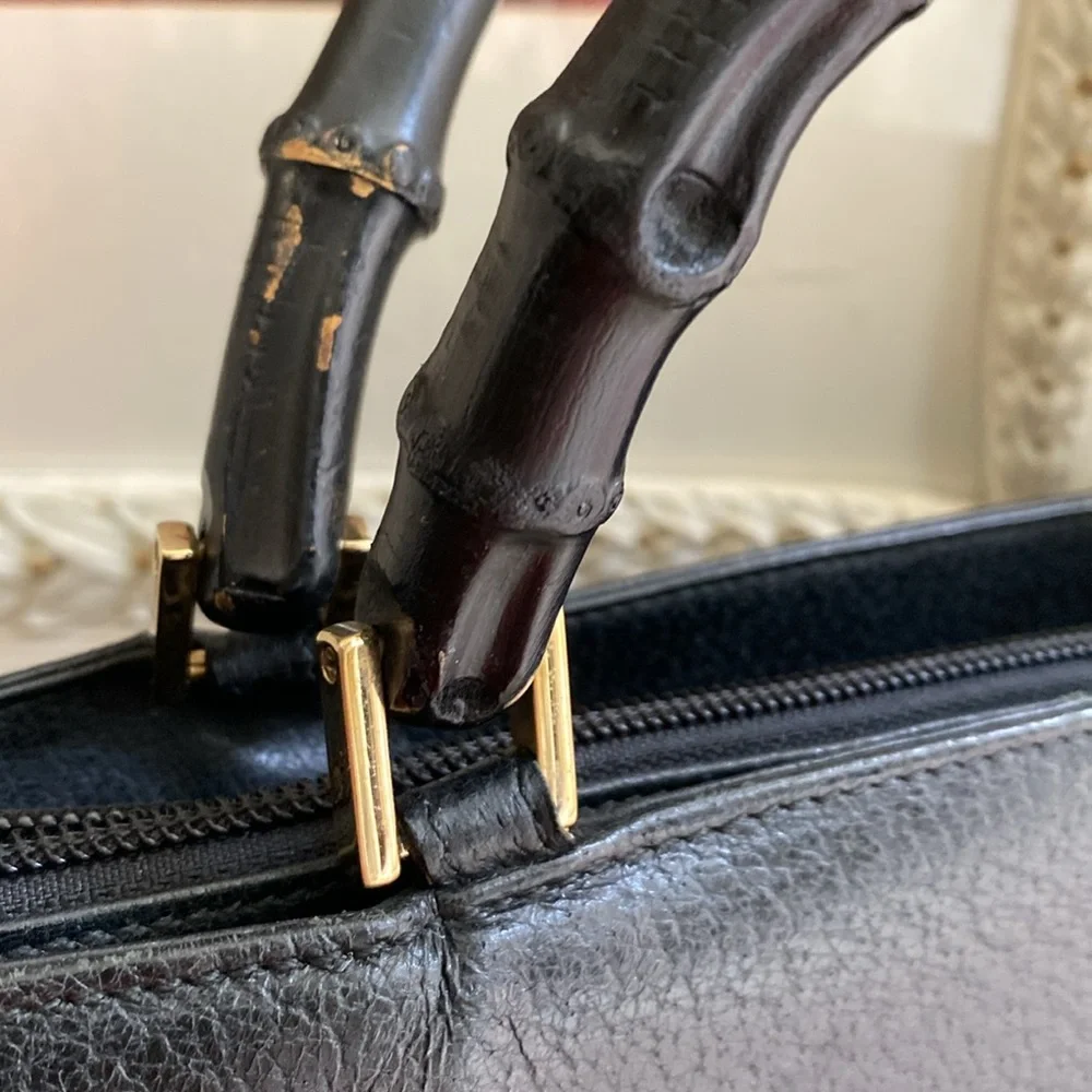 GUCCI Bamboo Handle Bag 0507 MAKE OFFER - Picture 6 of 15